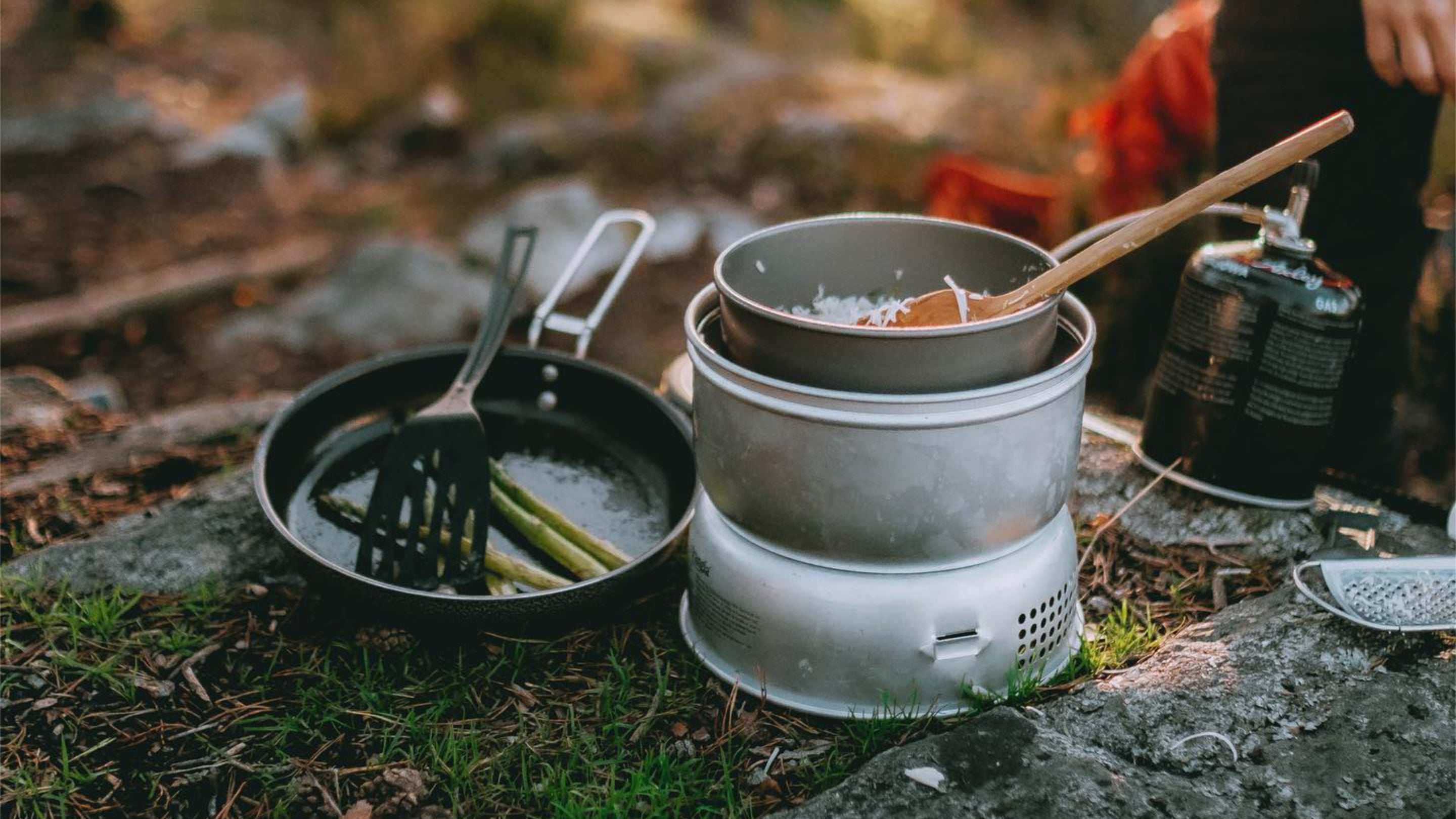 Hiking pots shop and pans