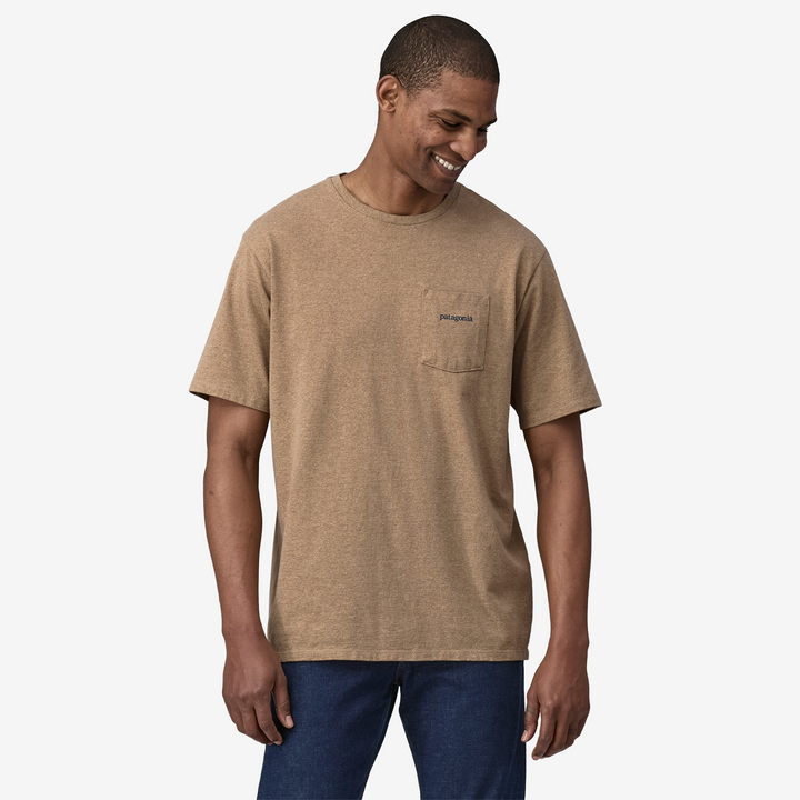 Patagonia P-6 Line Logo Ridge Pocket Responsibili-Tee Men's