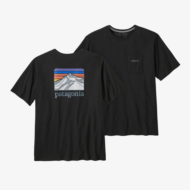 Patagonia P-6 Line Logo Ridge Pocket Responsibili-Tee Men's