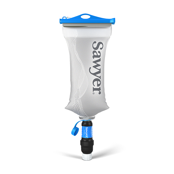 Sawyer® Squeeze Water Filtration System w/ Cnoc Premium 2L Bladder