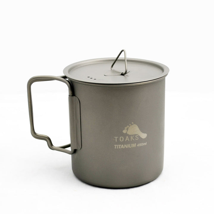 Toaks Titanium Cup 450ml w/ Lid