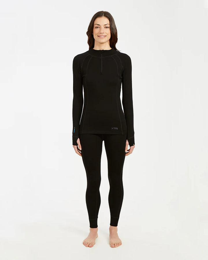 XTM Merino Zip Neck Top Women's