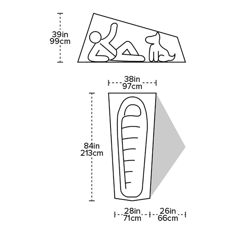 Big Agnes Tiger Wall UL1 HyperBead™ Tent