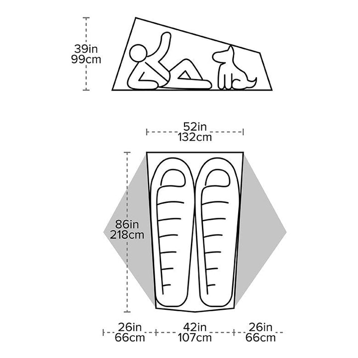 Big Agnes Tiger Wall UL2 HyperBead™ Tent