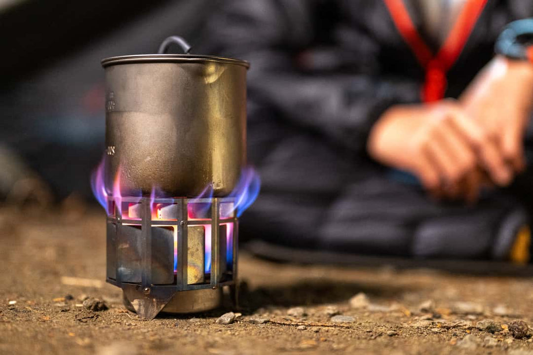 Evernew Titanium Tornado Flamer Alcohol Stove