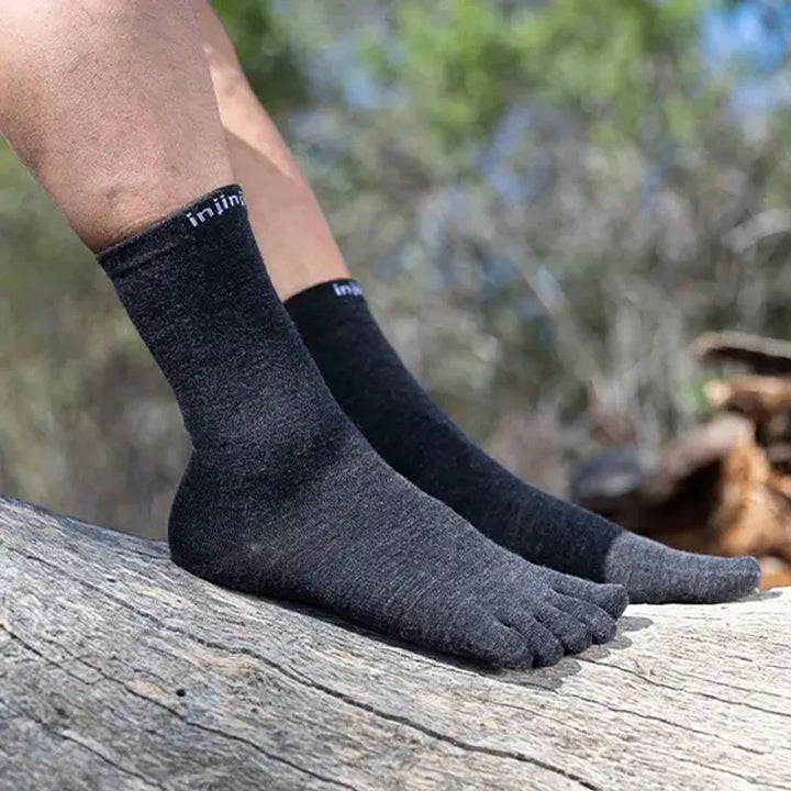 Injinji Liner 2.0 Lightweight Crew Wool